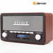 Denver DAB Radio - Retro Radio - Bluetooth - DAB+/ FM - Dimbaar - Batterijen & Netstroom - DAB18