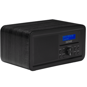 Denver DAB+ radio retro · FM, batterij of netstroom