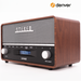 Denver DAB Radio XL - Retro Radio - Bluetooth - DAB+/ FM - Batterijen & Netstroom - DAB36