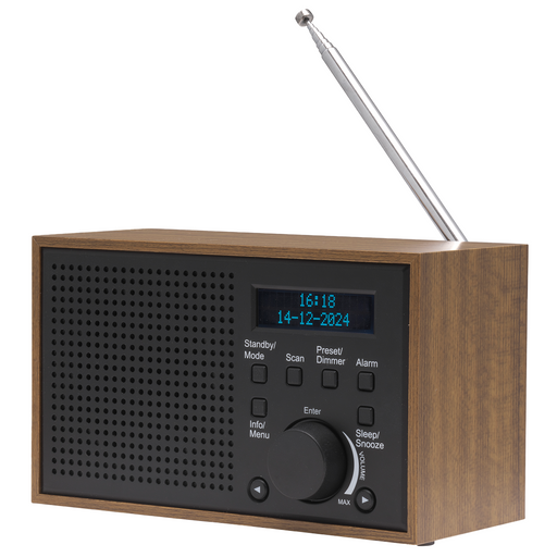 Denver DAB Radio - Noodradio / Noodpakket - Batterijen & Netstroom - Keukenradio - Draagbare Radio - DAB46