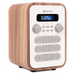 Denver DAB Radio - Retro Radio - Bluetooth - DAB+/ FM Radio - DAB48