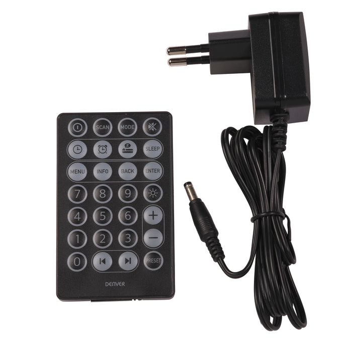 Denver DAB Radio - Retro Radio - Bluetooth - DAB+/ FM Radio - DAB48