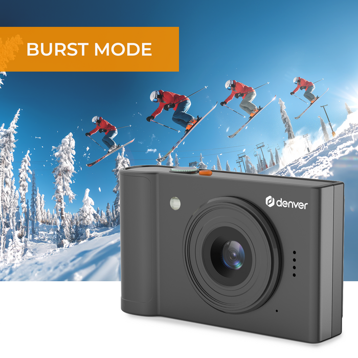 Denver Digitale Camera Full HD - 48MP - Vlog Camera - Foto & Video - Fototoestel - DCA4811