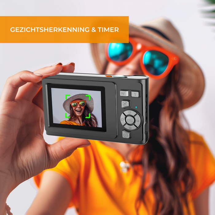 Denver Digitale Camera Full HD - 48MP - Vlog Camera - Foto & Video - Fototoestel - DCA4811