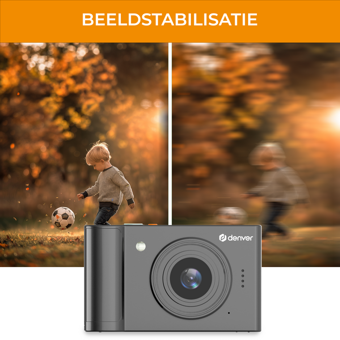 Denver Digitale Camera Full HD - 48MP - Vlog Camera - Foto & Video - Fototoestel - DCA4811
