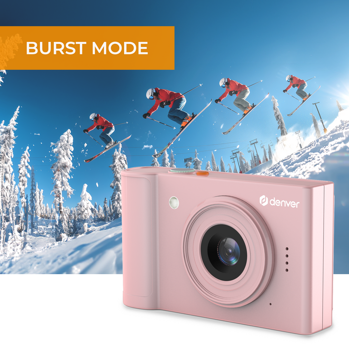 Denver Digitale Camera Full HD - 48MP - Vlog Camera - Foto & Video - Fototoestel - DCA4811