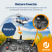 Denver Drone met Camera - Besturing via Controller of App (WiFi) - Live beeld - voor Buiten - Volwassenen en Kinderen - DCW340