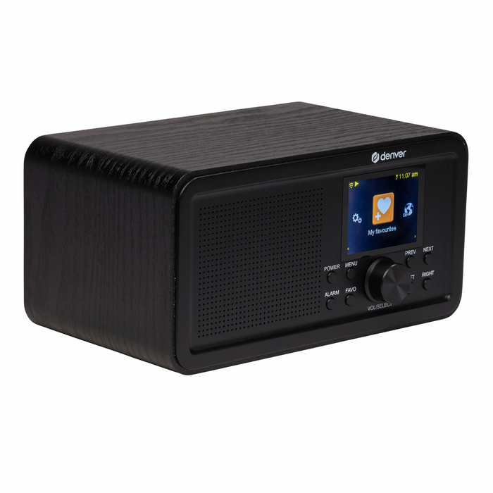 Denver DAB Internetradio - DAB - FM - Internetradio - Bluetooth - Alarmfunctie - DIR200