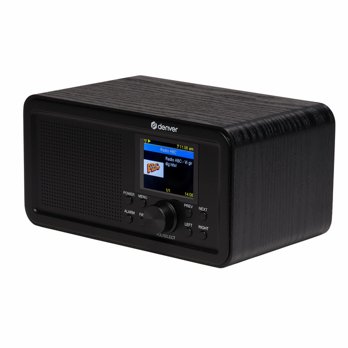 Denver DAB Internetradio - DAB - FM - Internetradio - Bluetooth - Alarmfunctie - DIR200