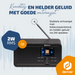 Denver DAB Internetradio - DAB - FM - Internetradio - Bluetooth - Alarmfunctie - DIR200 - Denvershop