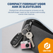 Denver Mini Digitale Camera – FullHD video & Foto 12MP -  0.96" TFT Scherm - Retro Design – Sleutelhanger - Video Camera - DMC1203