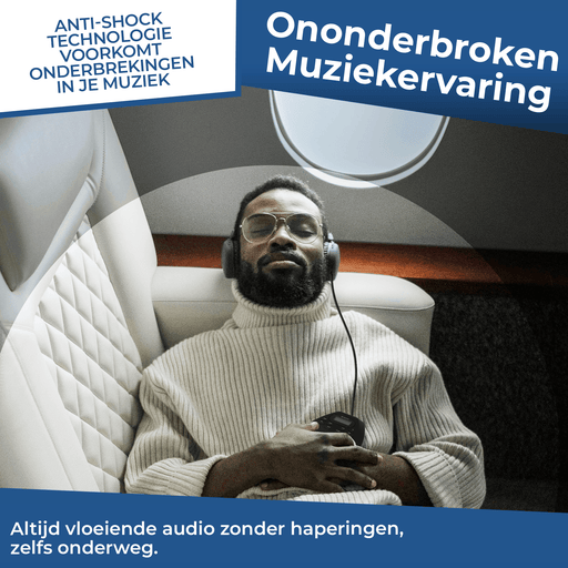 [Zwart] - Denver Discman - Draagbare CD & MP3 speler - Anti shock - Ingebouwde speakers - Inclusief Oordopjes - CD, CD-R, CD-RW, MP3 - DMP395 - Denvershop