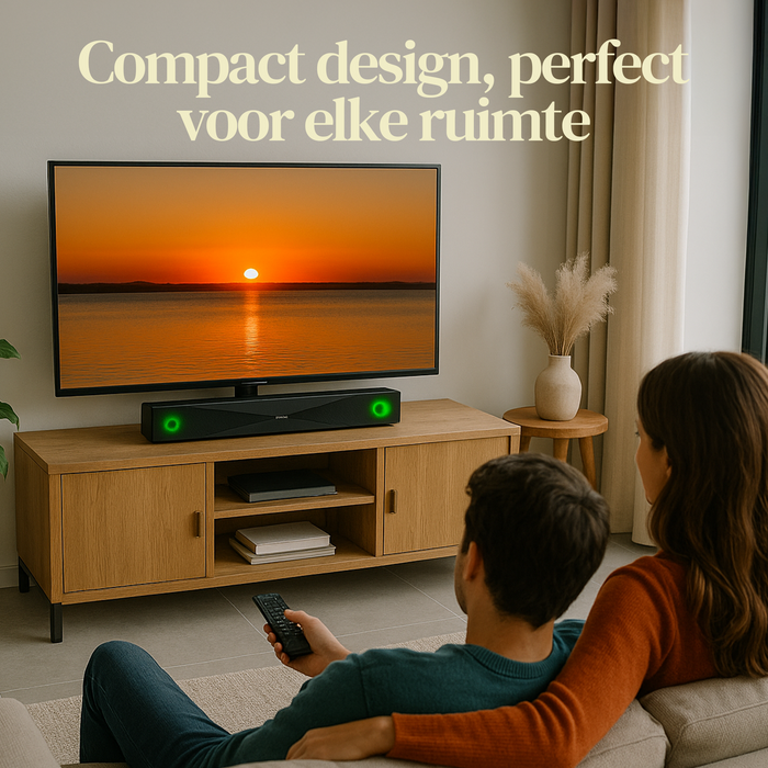 Denver Soundbar met Bluetooth - Telefoonhouder & Ingebouwde Verlichting - DSB1011