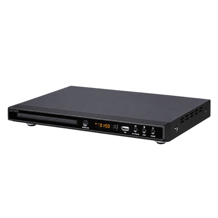 Denver DVD Speler met HDMI - Ondersteund FULL HD - CD Speler - Dolby Digital Decoder - USB / Scart - DVH1245 - Denvershop