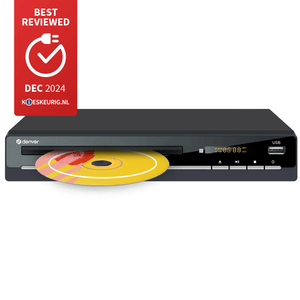 Denver DVD Speler met HDMI - Ondersteund Full HD - CD Speler - Dolby Digital Decoder - Coax / Scart / USB - DVH7787 - Denvershop