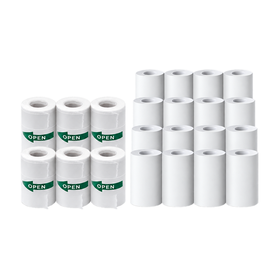 Denver Multipack Papierrollen en Stickerrollen voor kindercamera met printer en pocketprinter (22 rolletjes)