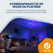 Denver Astronaut Galaxy Projector - Sterren projector - Sterrenhemel - Nachtlampje - Sterrenhemel Projector - Sterrenlamp - Timer - Afstandsbediening - 8 kleurcombinaties - FL34