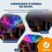 Denver Astronaut Galaxy Projector - Sterren projector - Sterrenhemel - Nachtlampje - Sterrenhemel Projector - Sterrenlamp - Timer - Afstandsbediening - 8 kleurcombinaties - FL34
