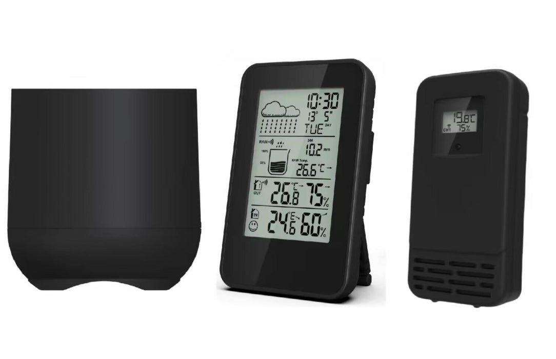 Denver Weerstation - Binnen & Buiten - Hygrometer - Regenmeter - Temperatuur - Denvershop