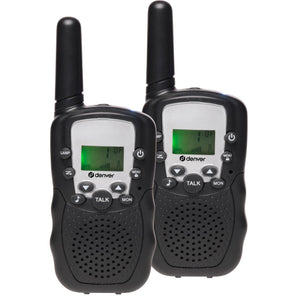 Denver Walkietalkie - 8 kanalen - Tot 5km bereik - Set van 2 - Zaklamp - WTA449 - Denvershop