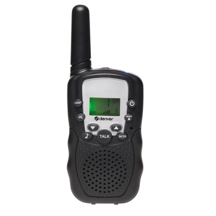 Denver Walkietalkie - 8 kanalen - Tot 5km bereik - Set van 2 - Zaklamp - WTA449