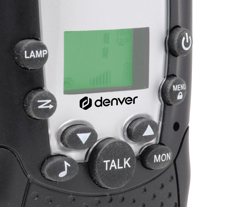 Denver Walkietalkie - 8 kanalen - Tot 5km bereik - Set van 2 - Zaklamp - WTA449