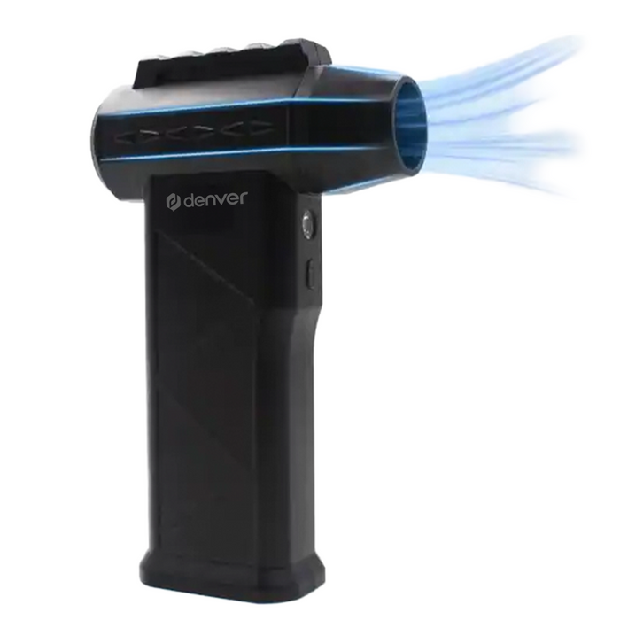 Denver Air Duster - Luchtblazer - Perslucht - Compressed Air - Stofreiniger - 2 opzetstukken - 110000RPM - Draadloos & oplaadbaar - 6000 mAh - HJB172