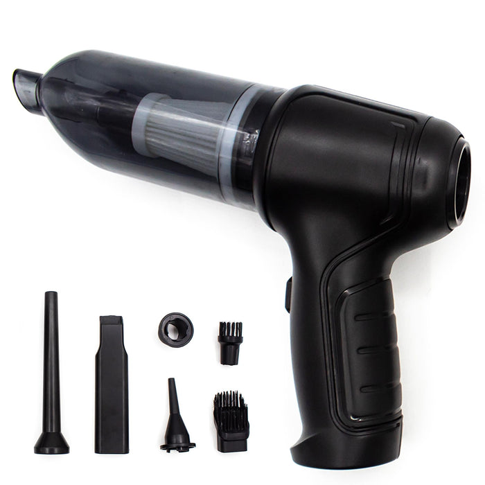 Denver Stofzuiger - Kruimeldief - 6 opzetstukken - Zuigen en blazen - Handstofzuiger - HVC45