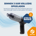 Denver Stofzuiger - Kruimeldief - 6 opzetstukken - Zuigen en blazen - Handstofzuiger - HVC45