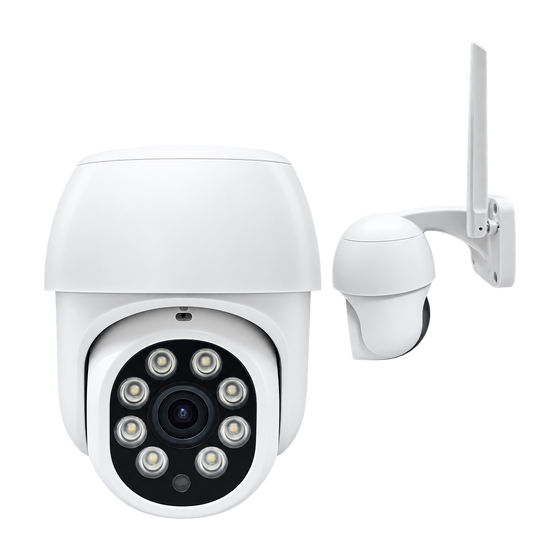 Denver Beveiligingscamera Buiten en Binnen - met Nachtzicht - Met WiFi & App - Full HD - Bewegingsdetectie - IOC224 - Denvershop