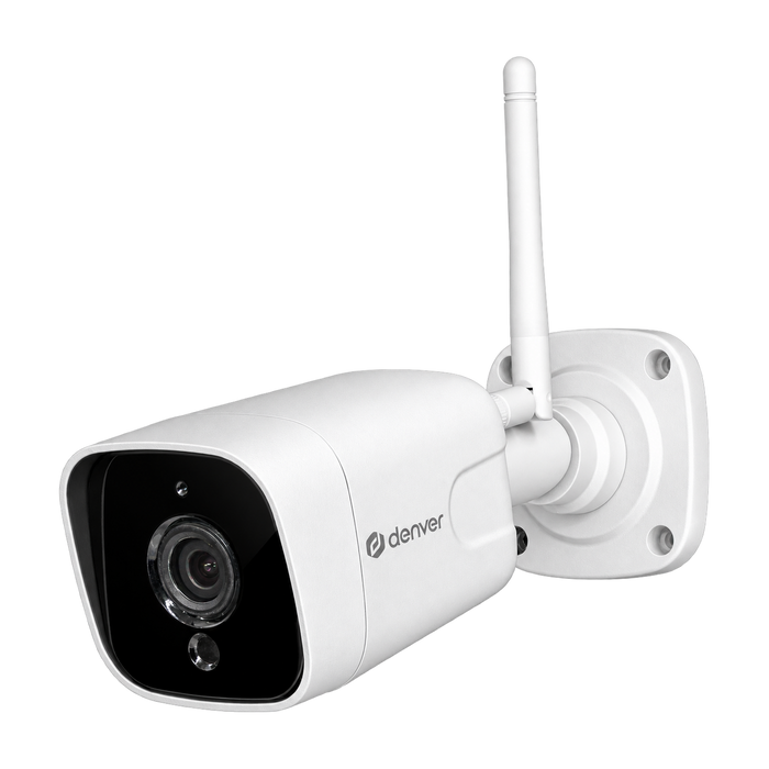 Denver Beveiligingscamera Buiten en Binnen - met Nachtzicht - Met WiFi & App - Full HD - Bewegingsdetectie - IOC241
