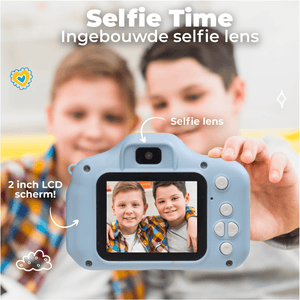 Denver Kindercamera Full HD - Selfie Camera - 40MP - Digitale Camera Kinderen - Foto en Video - Spelletjes - KCA1340