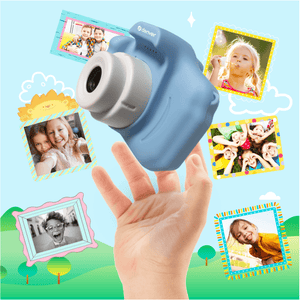 Denver Kindercamera Full HD - Selfie Camera - 40MP - Digitale Camera Kinderen - Foto en Video - Spelletjes - KCA1340