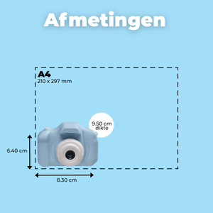Denver Kindercamera Full HD - Selfie Camera - 40MP - Digitale Camera Kinderen - Foto en Video - Spelletjes - KCA1340