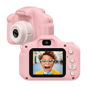 Denver Kindercamera Full HD - Selfie Camera - 40MP - Digitale Camera Kinderen - Foto en Video - Spelletjes - KCA1340