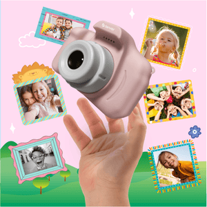 Denver Kindercamera Full HD - Selfie Camera - 40MP - Digitale Camera Kinderen - Foto en Video - Spelletjes - KCA1340