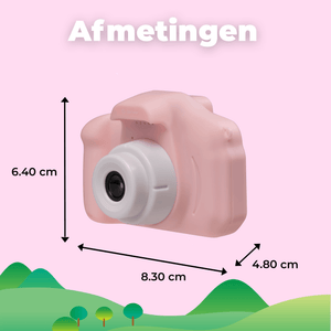 Denver Kindercamera Full HD - Selfie Camera - 40MP - Digitale Camera Kinderen - Foto en Video - Spelletjes - KCA1340