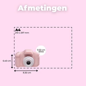 Denver Kindercamera Full HD - Selfie Camera - 40MP - Digitale Camera Kinderen - Foto en Video - Spelletjes - KCA1340