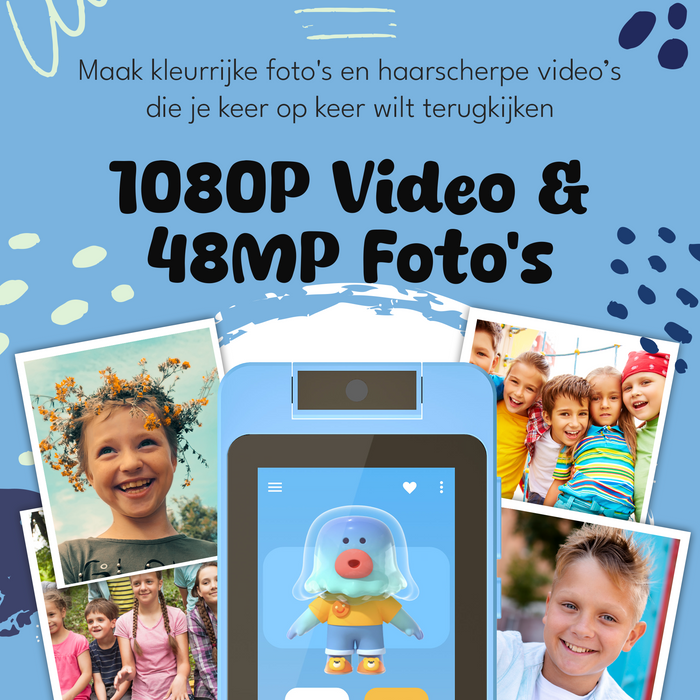 Denver MP3/MP4 speler - Kinderen - Games - Camera - Voice Recorder - KMP284