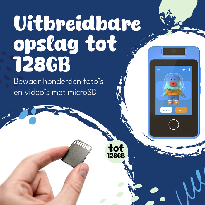 Denver MP3/MP4 speler - Kinderen - Games - Camera - Voice Recorder - KMP284