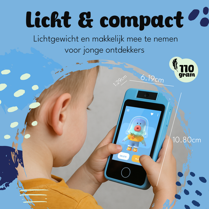 Denver MP3/MP4 speler - Kinderen - Games - Camera - Voice Recorder - KMP284