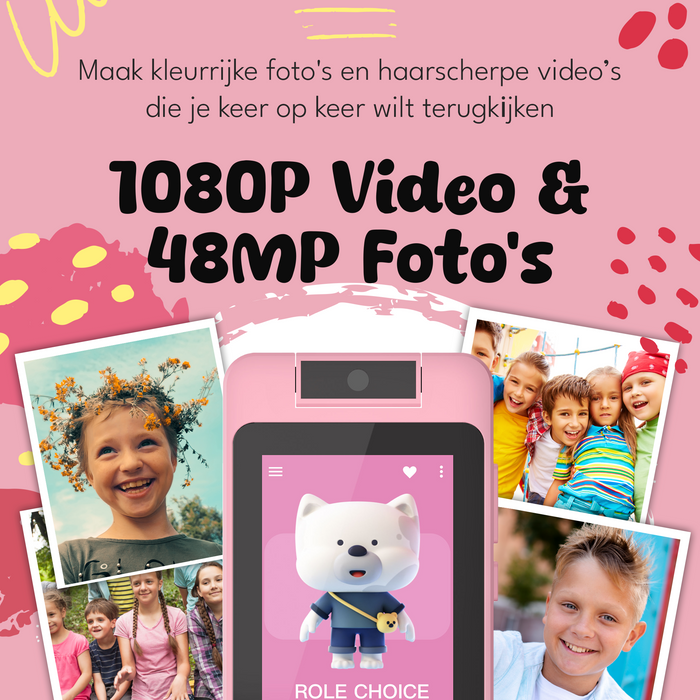 Denver MP3/MP4 speler - Kinderen - Games - Camera - Voice Recorder - KMP284