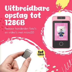 Denver MP3/MP4 speler - Kinderen - Games - Camera - Voice Recorder - KMP284