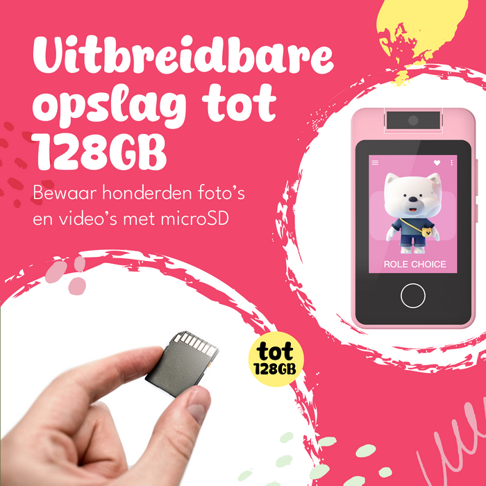 Denver MP3/MP4 speler - Kinderen - Games - Camera - Voice Recorder - KMP284
