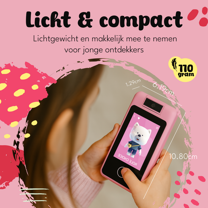 Denver MP3/MP4 speler - Kinderen - Games - Camera - Voice Recorder - KMP284