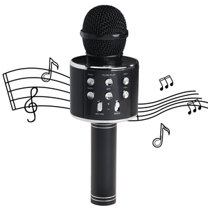 Denver karaokemicrofoon · draadloos, speaker en microSD