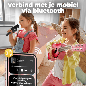Denver karaokemicrofoon · draadloos, speaker en microSD
