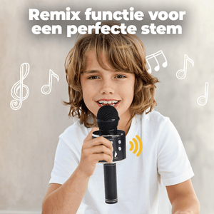 Denver karaokemicrofoon · draadloos, speaker en microSD