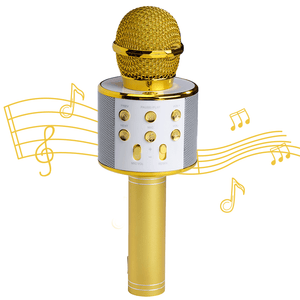 Denver karaokemicrofoon · draadloos, speaker en microSD