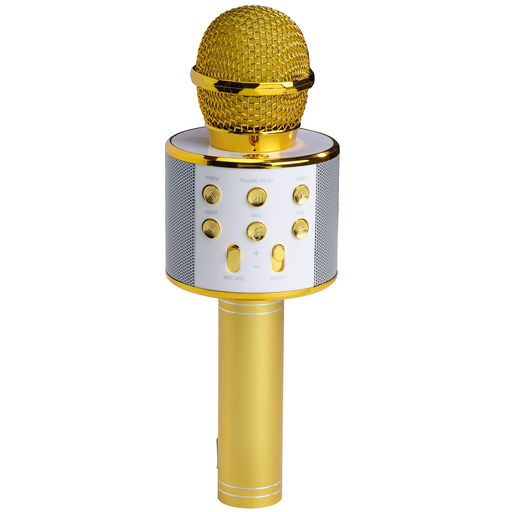 Denver Karaoke Microfoon Bluetooth - Draadloos - Karaoke Set - Ingebouwde Speaker - AUX - MicroSD - KMS20
